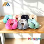 GỐI KÊ CỔ CAO SU NON HÌNH THÚ CÓ GỜ U4